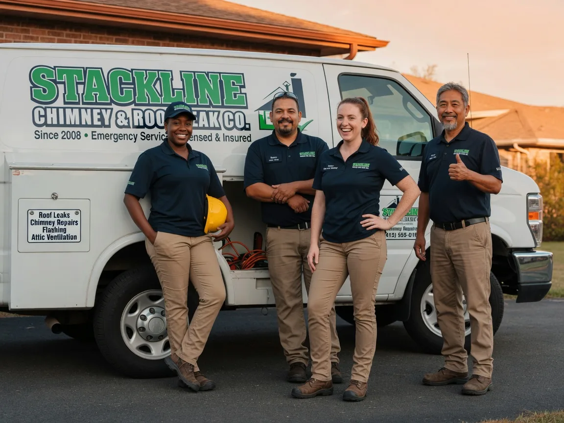 Chimney flashing repair company in Minden, NE